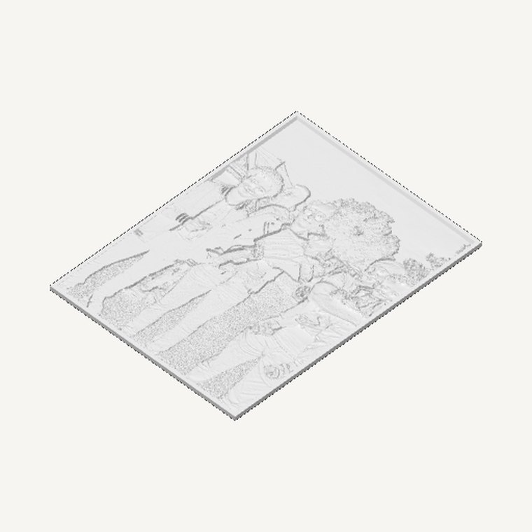 Cadre de lithophane