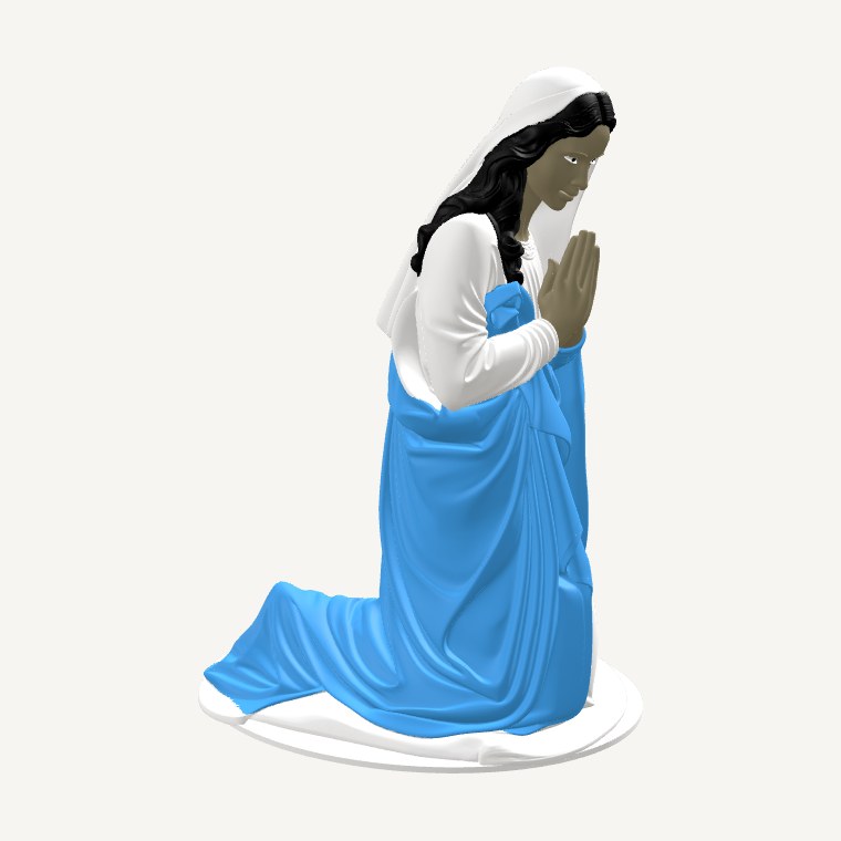 Crèche · la Vierge Marie