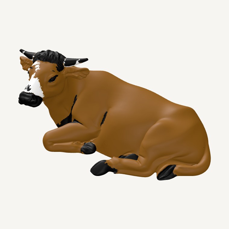 Crèche · le bœuf