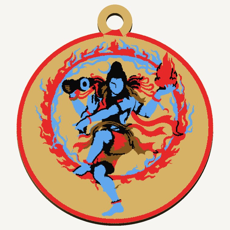 Médaillon Nataraja